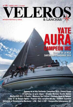28225-REVISTA VELEROS N 28 / YATE AURA CAMPEON
