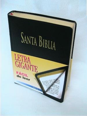 21776-SANTA BIBLIA / LETRA GIGANTE NEGRA