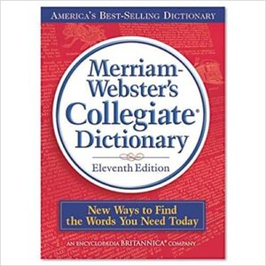 34590-MERRIAM WEBSTER COLLEGIATE DICTIONARY