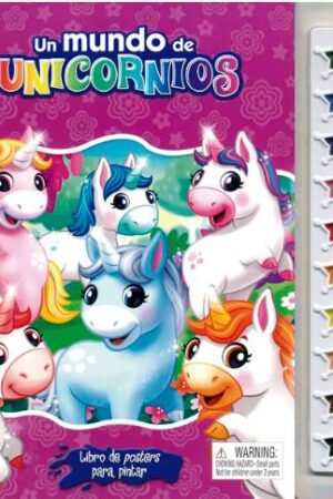40036-UNICORNS POSTER PAINT