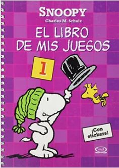 41677-SNOOPY LIBRO DE MIS JUEGOS ROSA