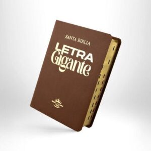 51687-SANTA BIBLIA LETRA GIGANTE MARRON CON INDICE