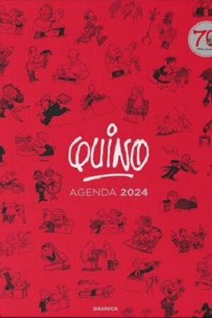 51837-AGENDA QUINO : 2024 ENCUADERNADA ROJA