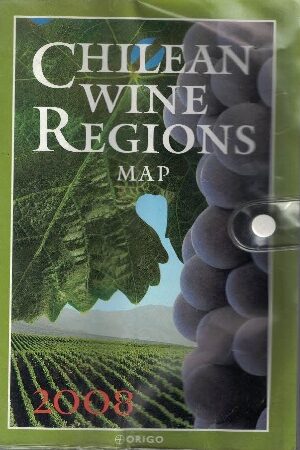 53305-CHILEAN WINE REGIONS MAP 2008