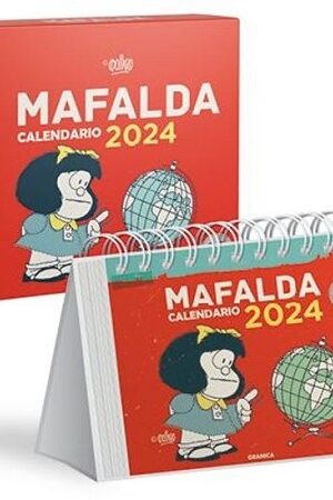 51851-CALENDARIO MAFALDA 2024 CAJA ROJO