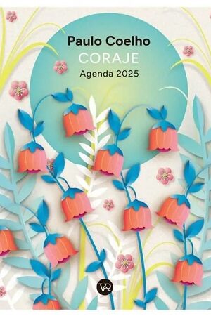 59253-AGENDA PAULO COELHO 2025 CORAJE CARTONE / FLORES VERDE