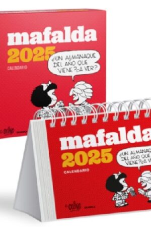 59236-CALENDARIO MAFALDA 2025 CAJA ROJA