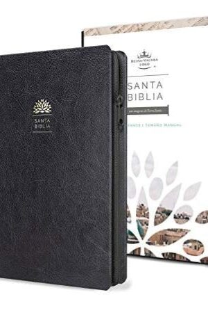 60105-BIBLIA REINA VALERA 1960 TAMAÑO MANUAL LETRA GRANDE CON CIERRE