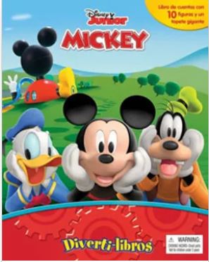 61144-DISNEY MICKEY DIVERTI-LIBROS