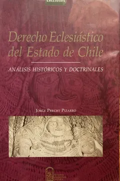 36889-DERECHO ECLESIASTICO DEL ESTADO DE CHILE