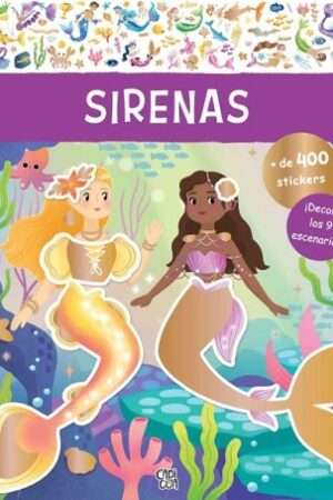 62642-SIRENAS STICKERS CREATIVOS